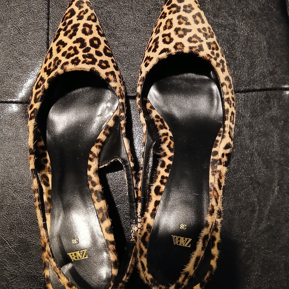 Kitten heel sling backs - Picture 5 of 6